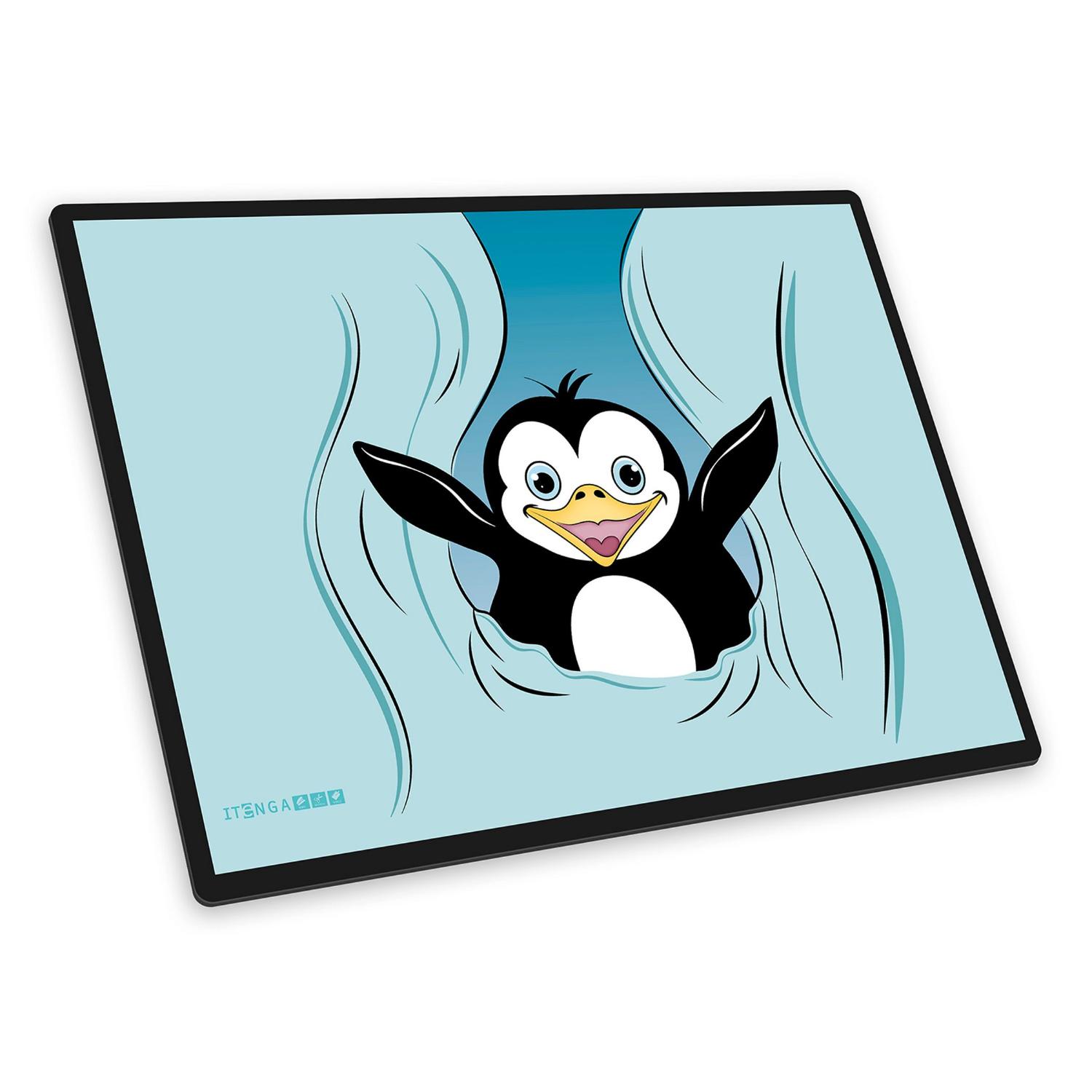 itenga Schreibunterlage V1 - Serie Funny animals - PINGUIN