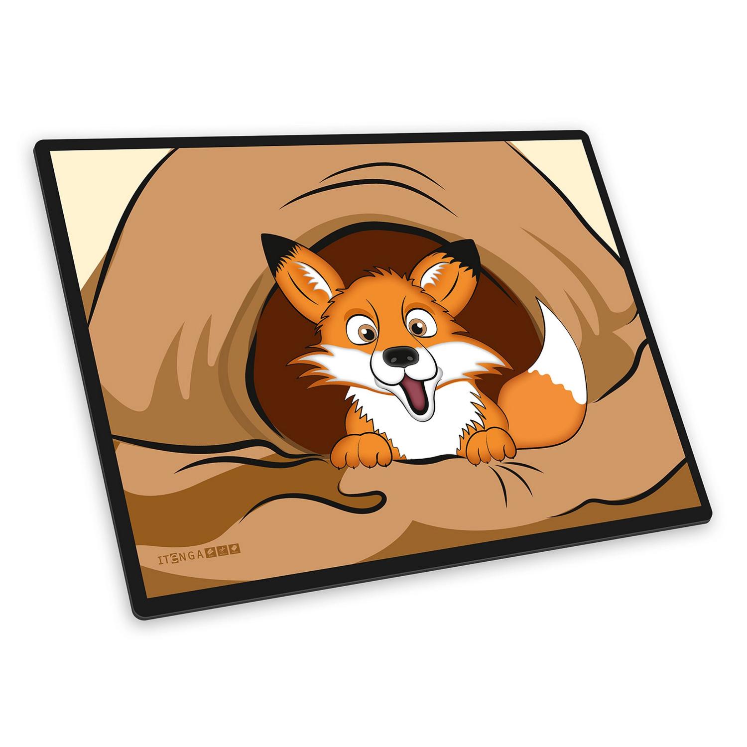 itenga Schreibunterlage V1 - Serie Funny animals - FUCHS