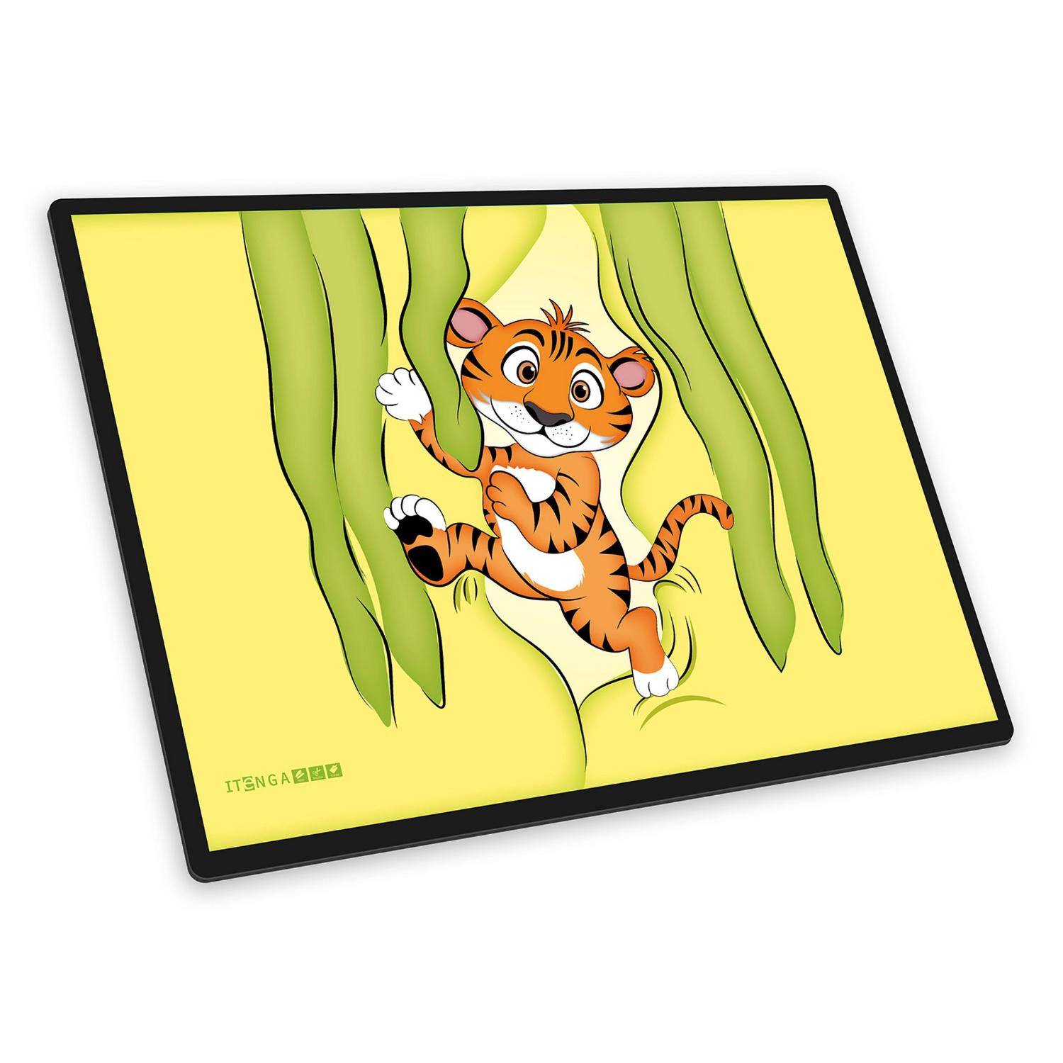 itenga Schreibunterlage V1 - Serie Funny animals - TIGER