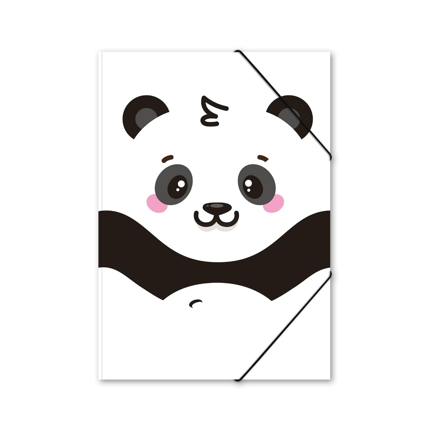 ITENGA Sammelmappe A4 PP Motiv Kawaii PANDA aus langlebi...