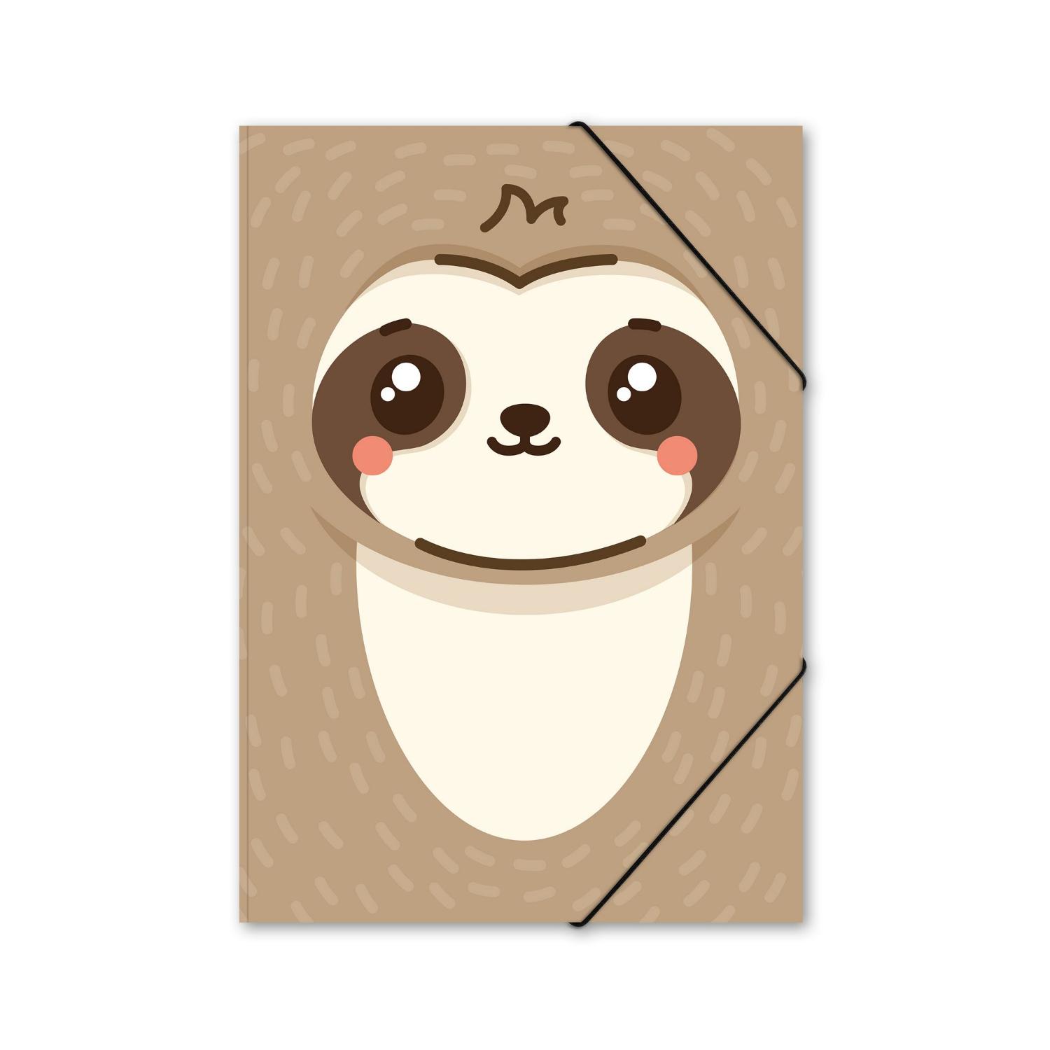 ITENGA Sammelmappe A4 PP Motiv Kawaii FAULTIER aus langl...