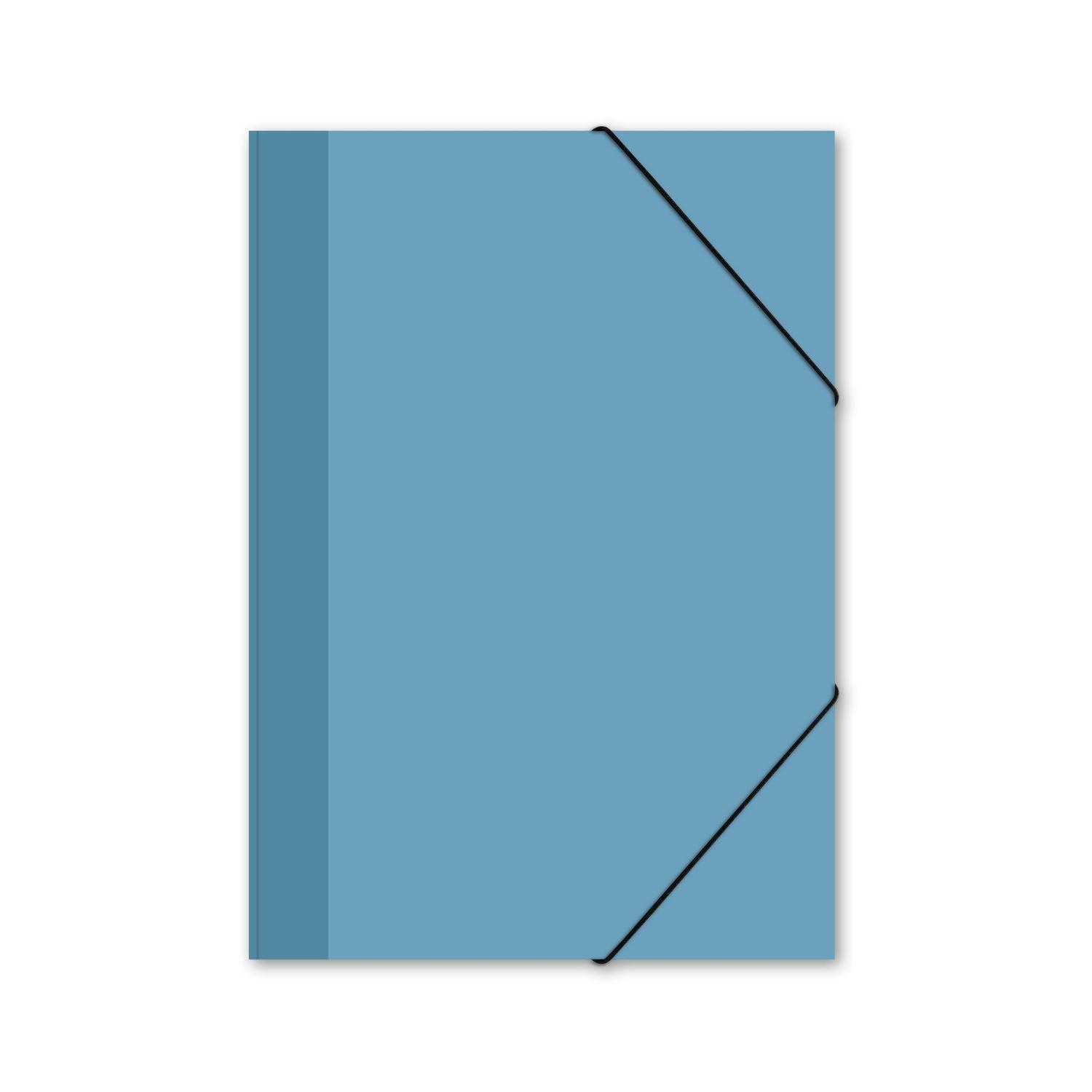 ITENGA Gummizugmappe Sammelmappe A4 PP Motiv NORDIC BLAU