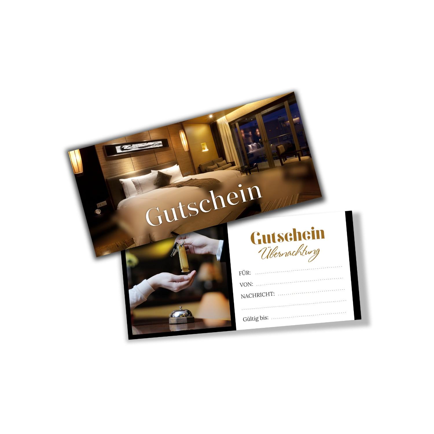 itenga Geschenkgutschein Fotodesign - Motiv �BERNACHTUNG...