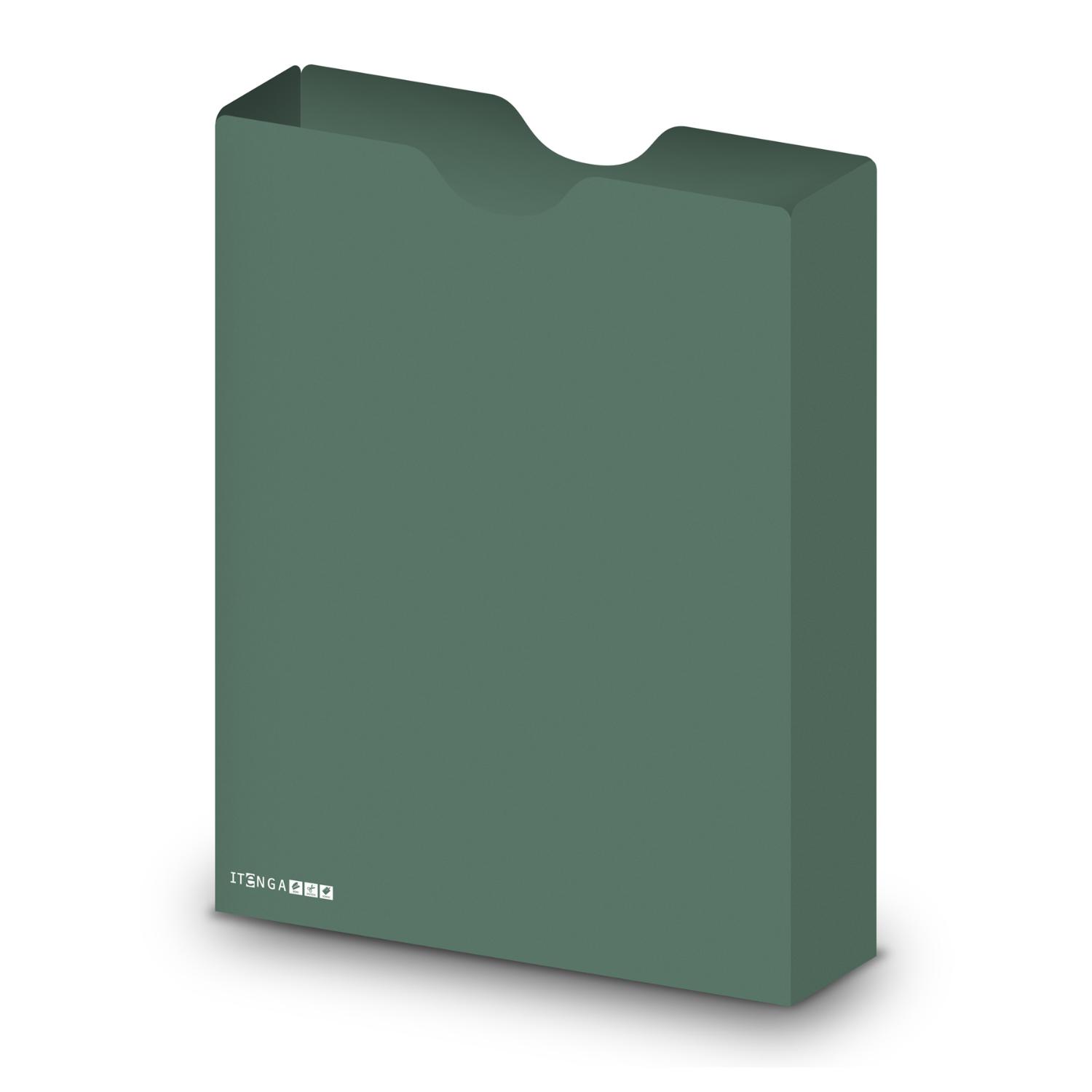 itenga Heftbox DIN A4 Hochformat aus PP Kunststoff SALBE...