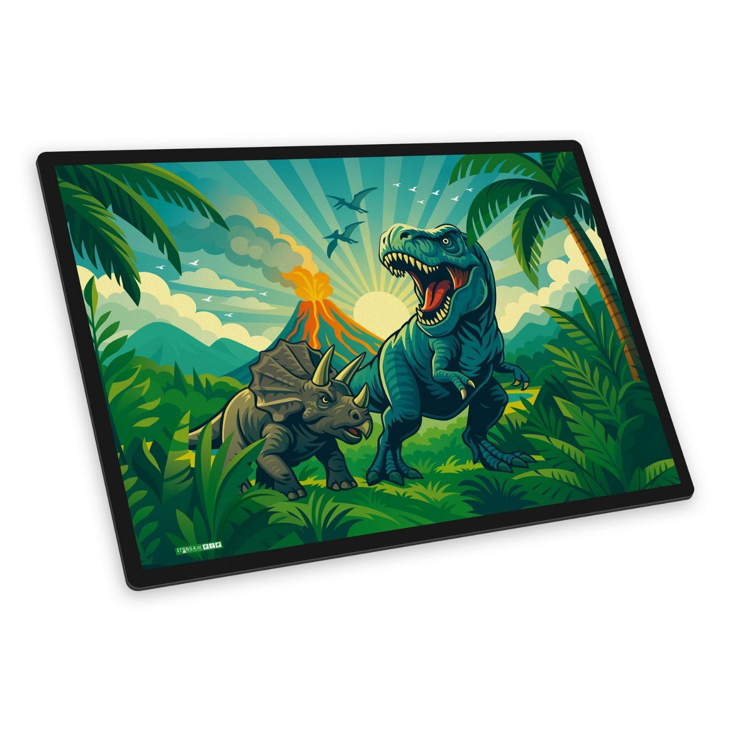 itenga Schreibunterlage V1 Motiv Dinosaurier - DINO WORLD