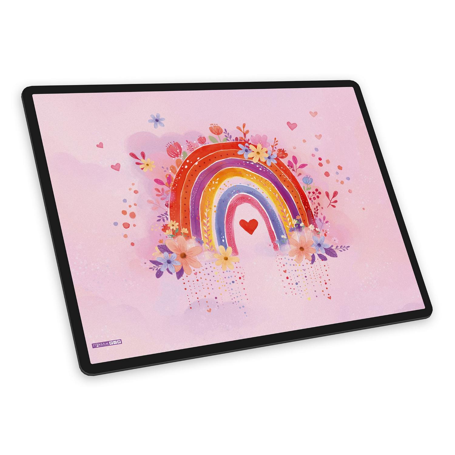 itenga Schreibunterlage V1 Motiv Regenbogen - RAINBOW DR...