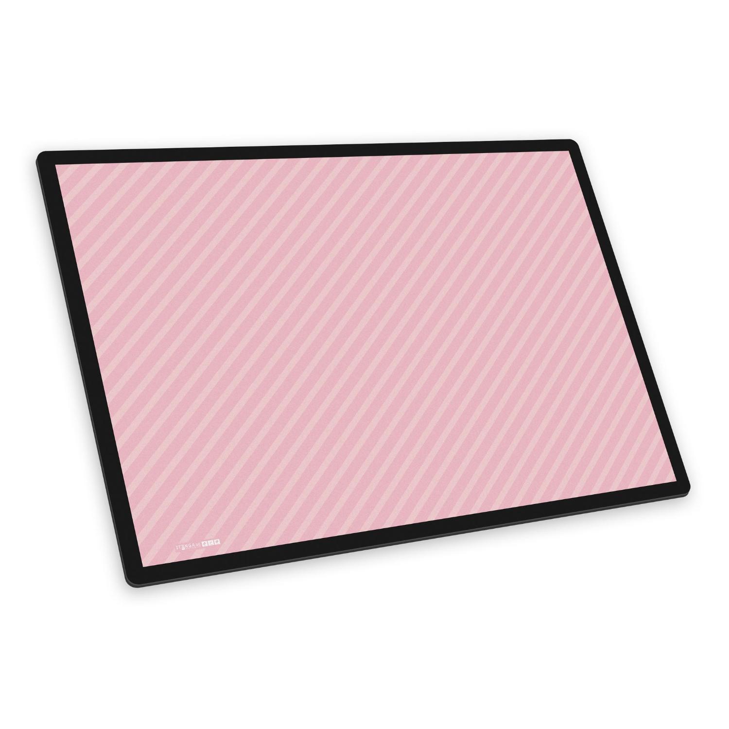 itenga Schreibunterlage V1 Motiv STRIPE - pastell rosa