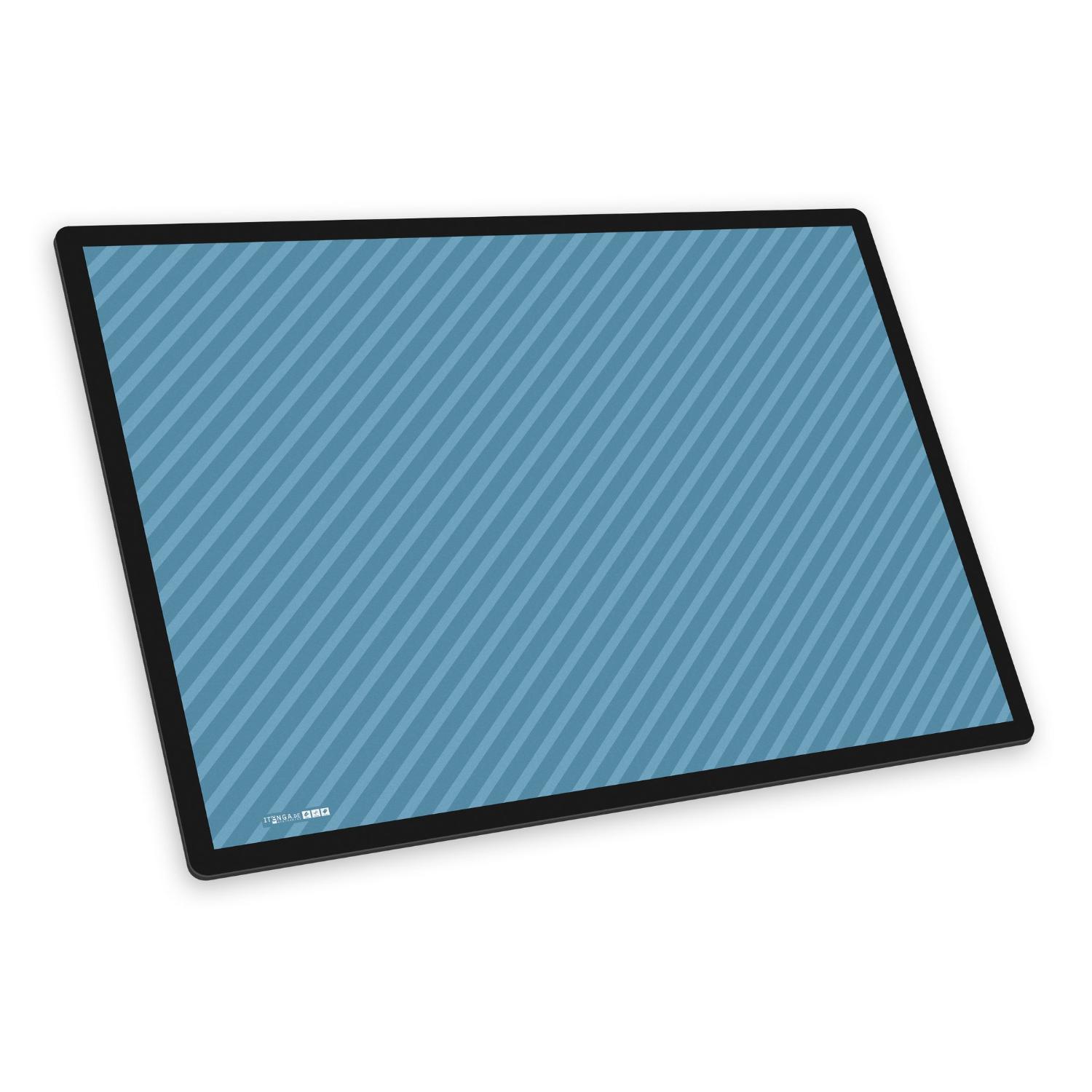 itenga Schreibunterlage V1 Motiv STRIPE - pastell blau n...