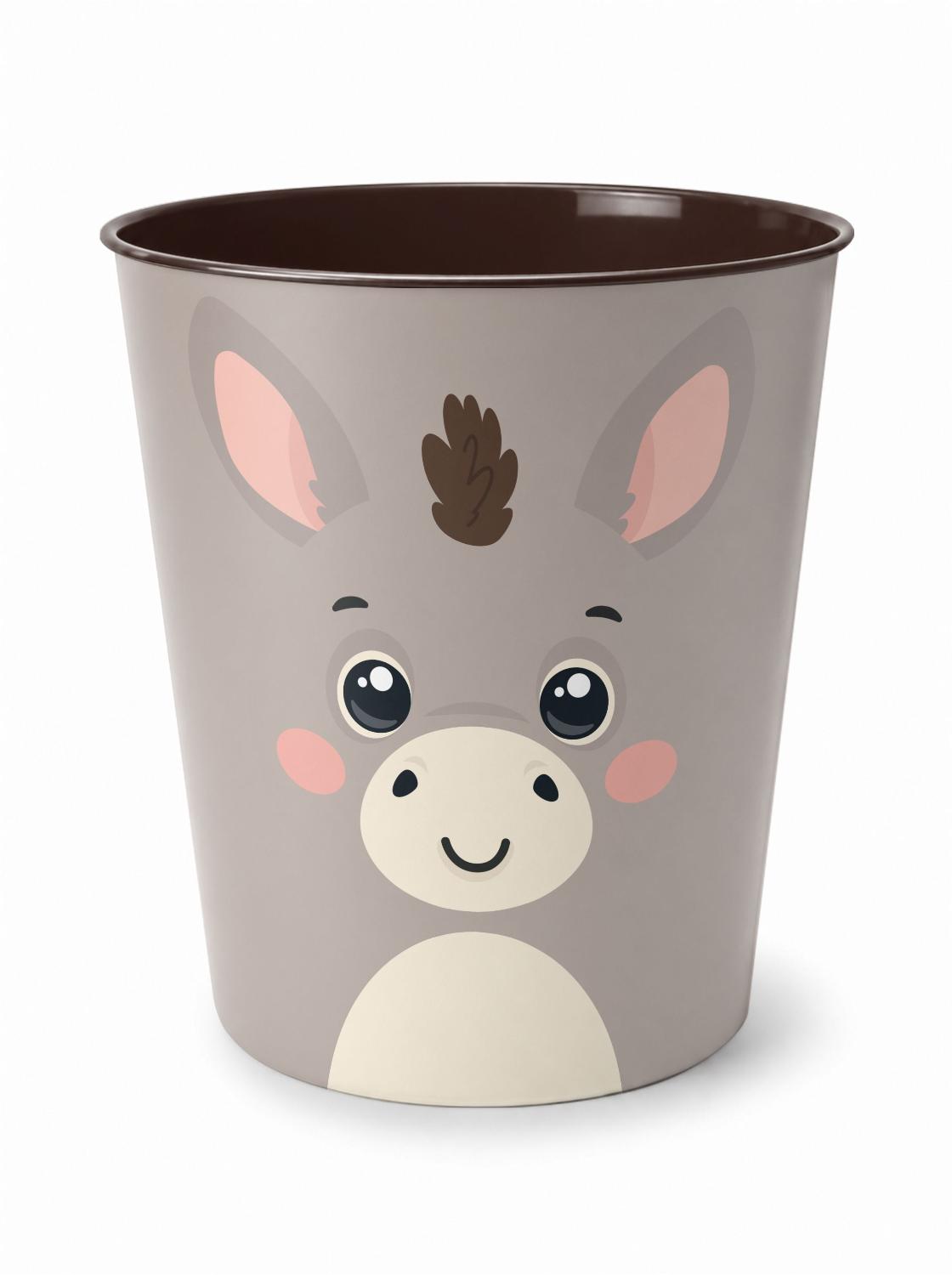 itenga Papierkorb Tiermotiv - ESEL - Kawaii Design- ca 1...