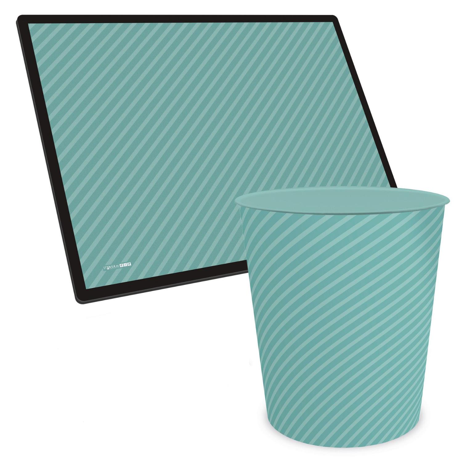 ITENGA Papierkorb Schreibtischunterlage Set - ca. 11 Lit...