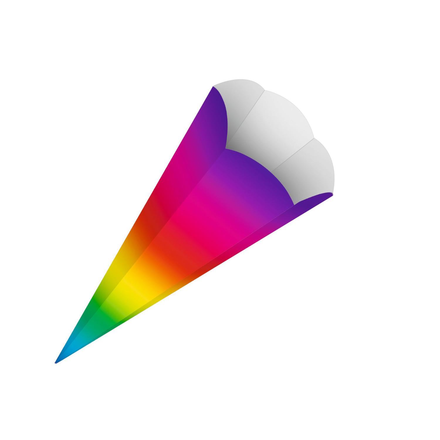 URSUS Schult�te 68cm Regenbogen Motiv 01
