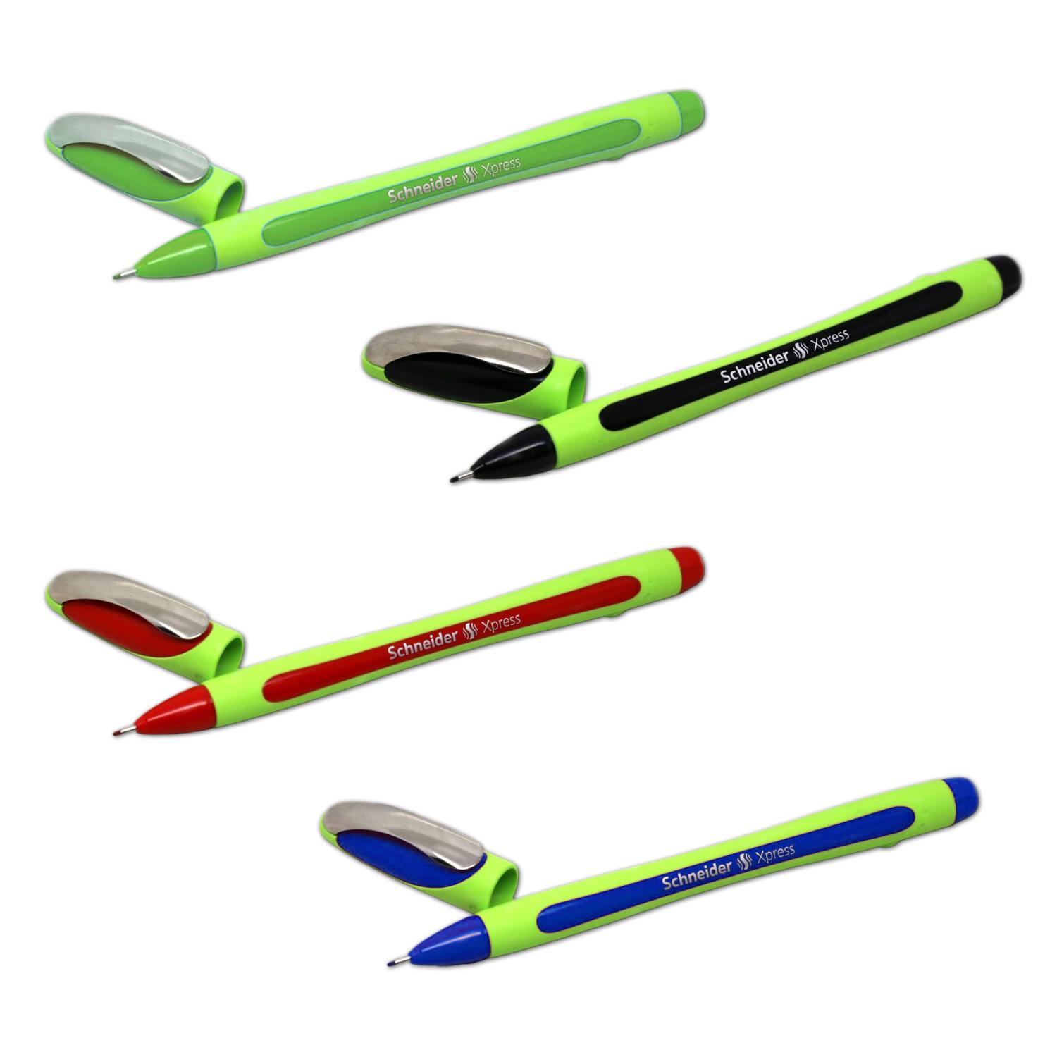 Schneider Fineliner Xpress Set 0,8mm Strichst�rke (F = f...