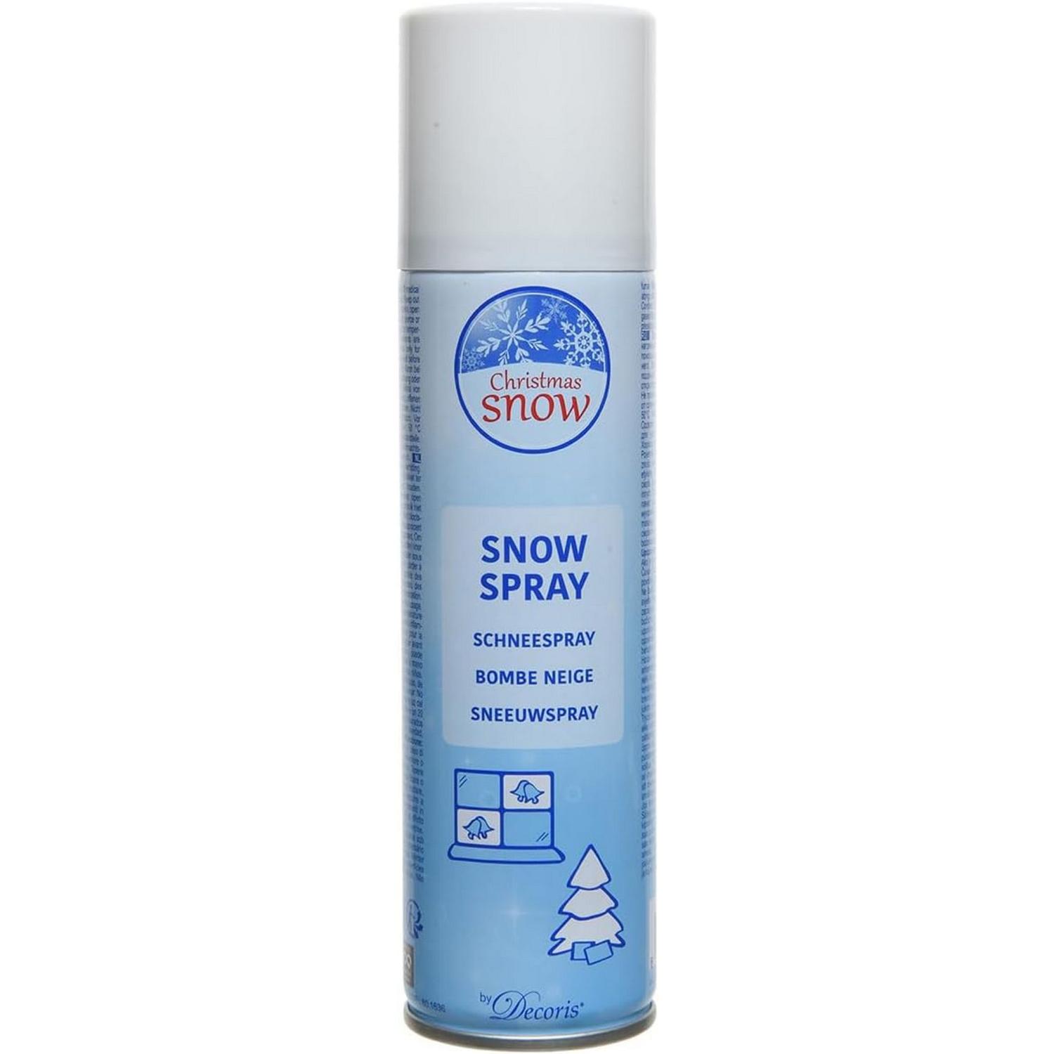 DECORIS 150ml Spr�hschnee Dose Weihnachten Schneespray