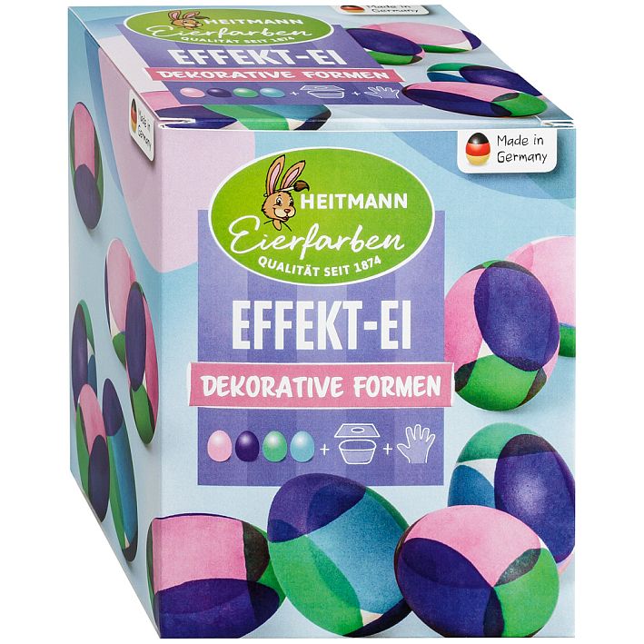 Heitmann Eierfarben 4 St�ck Effekt-Ei