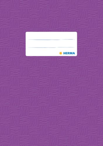 HERMA Heftschoner, DIN A4, aus PP, violett gedeckt