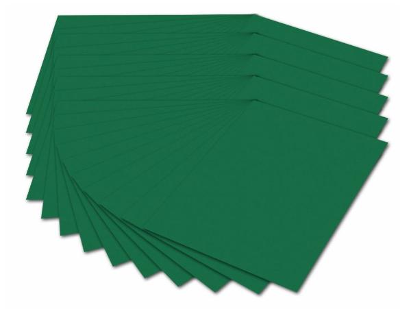 Fotokarton DIN A4, 300 g/qm tannengr�n 50 Blatt