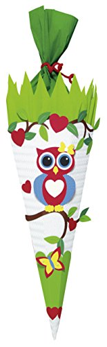 URSUS Schult�ten-Bastelset "Eule", 6-eckig, 68 cm