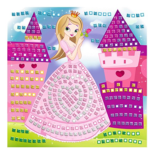 URSUS Moosgummi-Mosaik "Glitter Prinzessin"