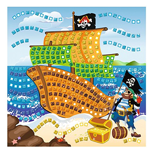URSUS Moosgummi-Mosaik "Glitter Pirat"