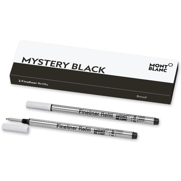 MONT BLANC Feinlinermine B 2ST schwarz 128247
