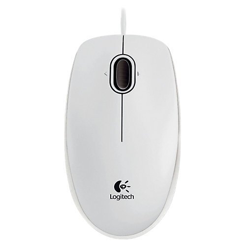 Mouse Logitech Optical Mouse B100 for Business White 910...