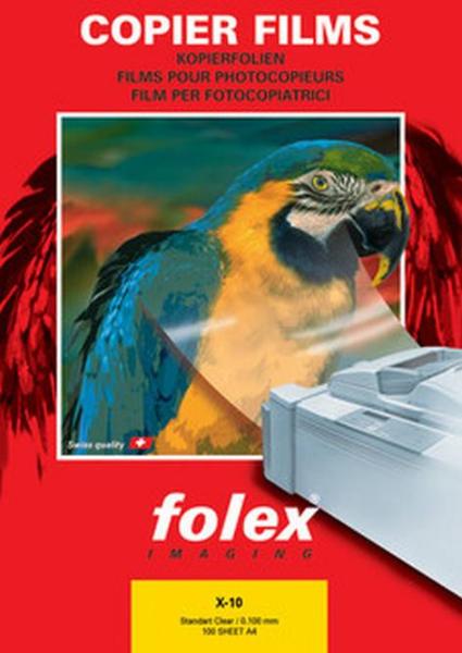 Kopierfolie X-10.0 Standard Folex 100my 100 Blatt altern...