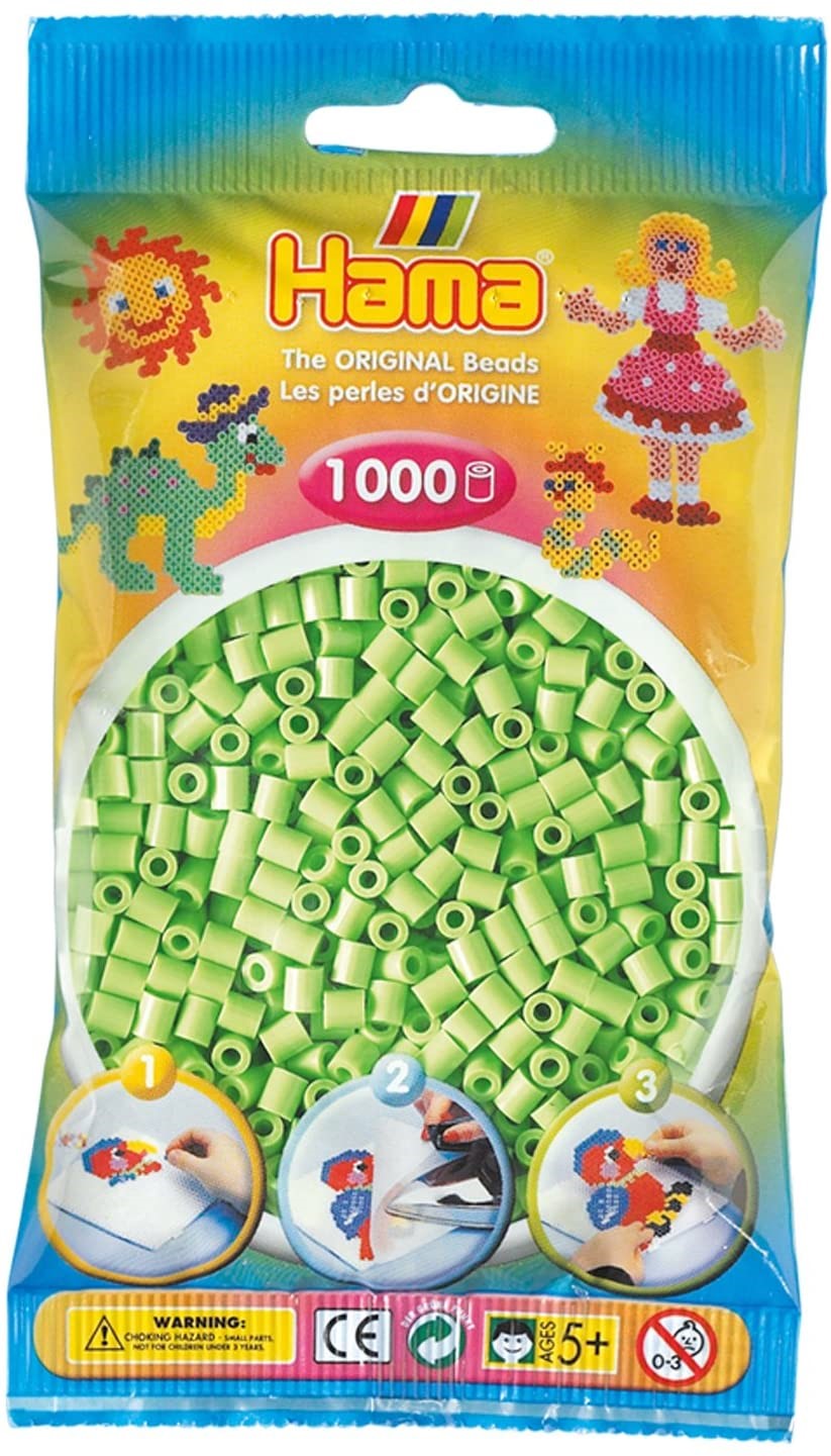 Hama B�gelperlen midi, pastell-gr�n, im Beutel