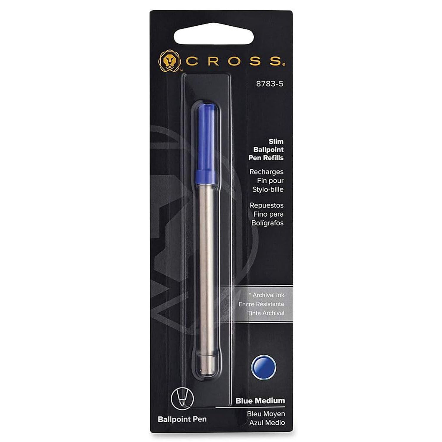 CROSS Kugelschreibermine Slim blau, mittel, 1 St�ck im B...