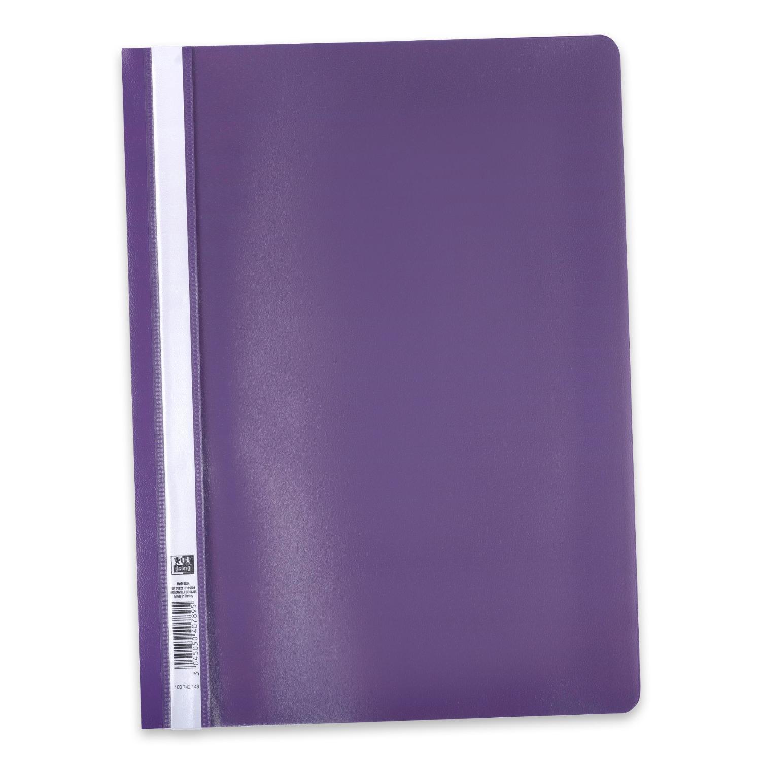 Oxford Schnellhefter, DIN A4, PP, lila