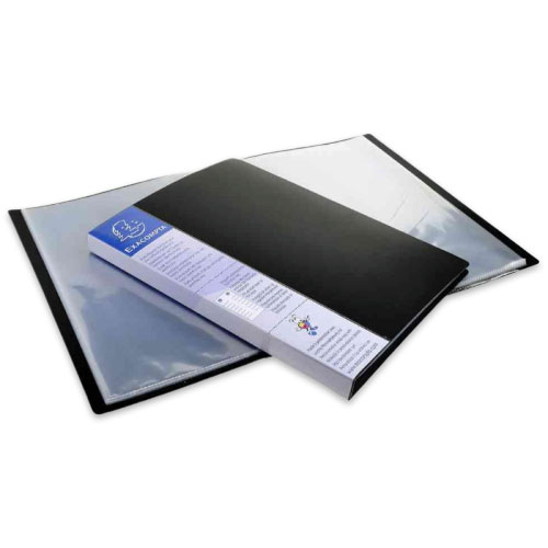 EXACOMPTA Sichtbuch, DIN A4, PP, 40 H�llen, schwarz