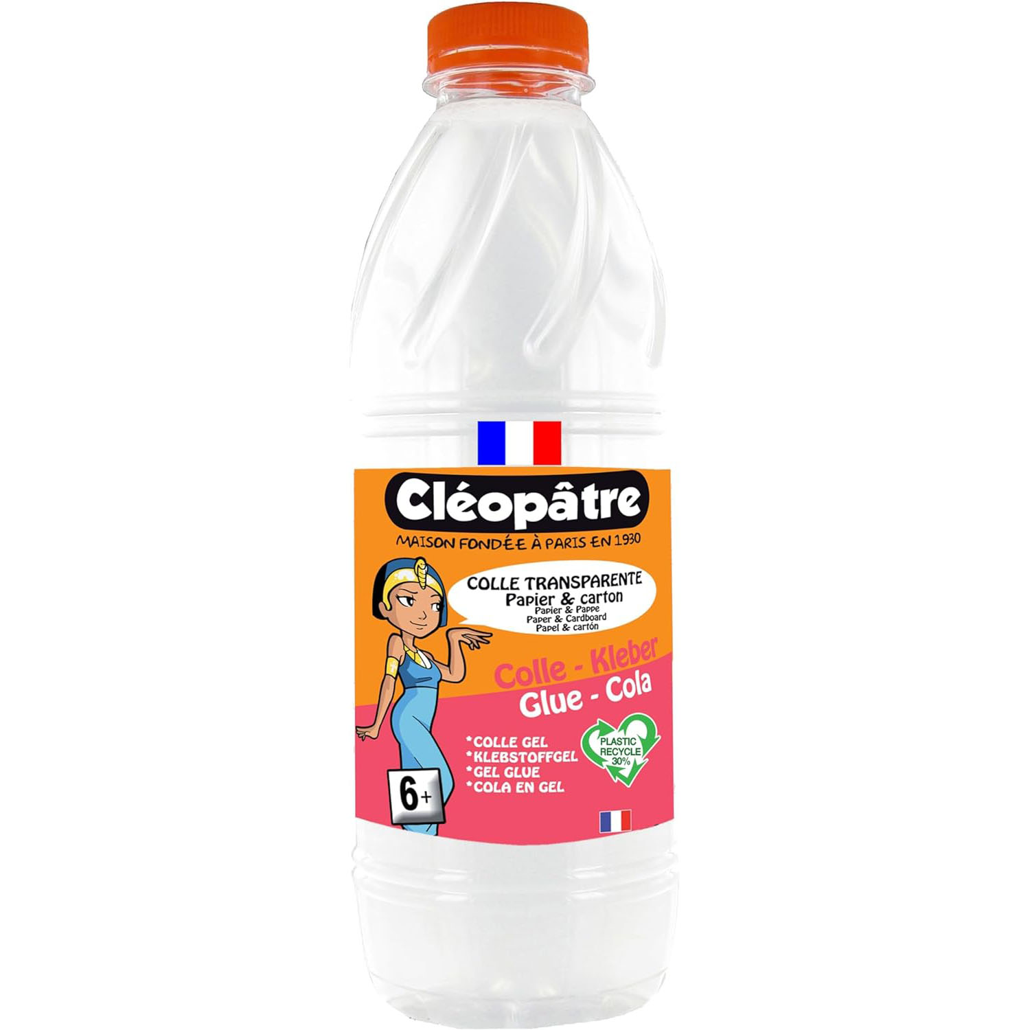 COLLE TRANSPARENTE � TRANSP. PAPIER- UND BASTELKLEBER, L...