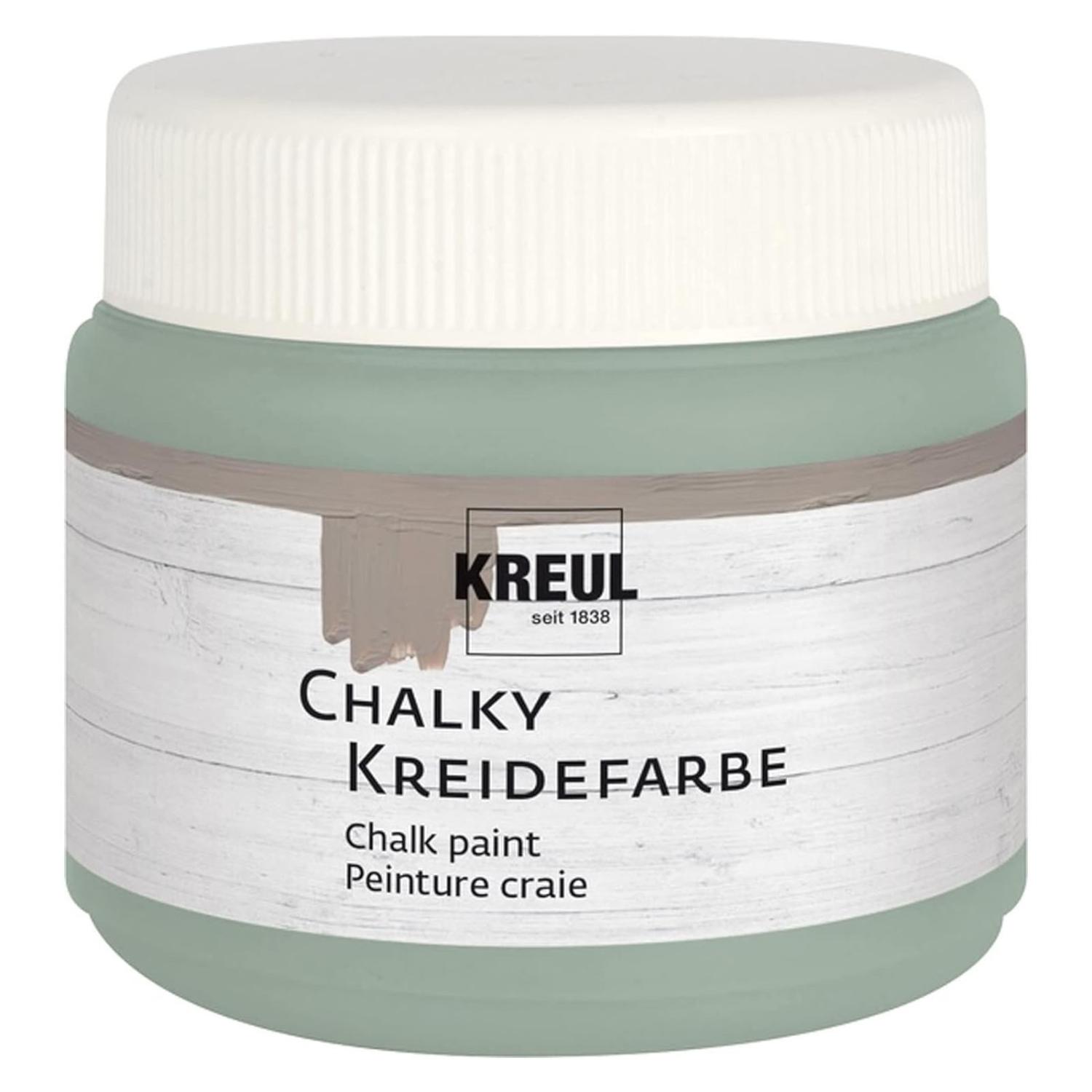 KREUL Kreidefarbe Chalky, Herbal Green, 150 ml