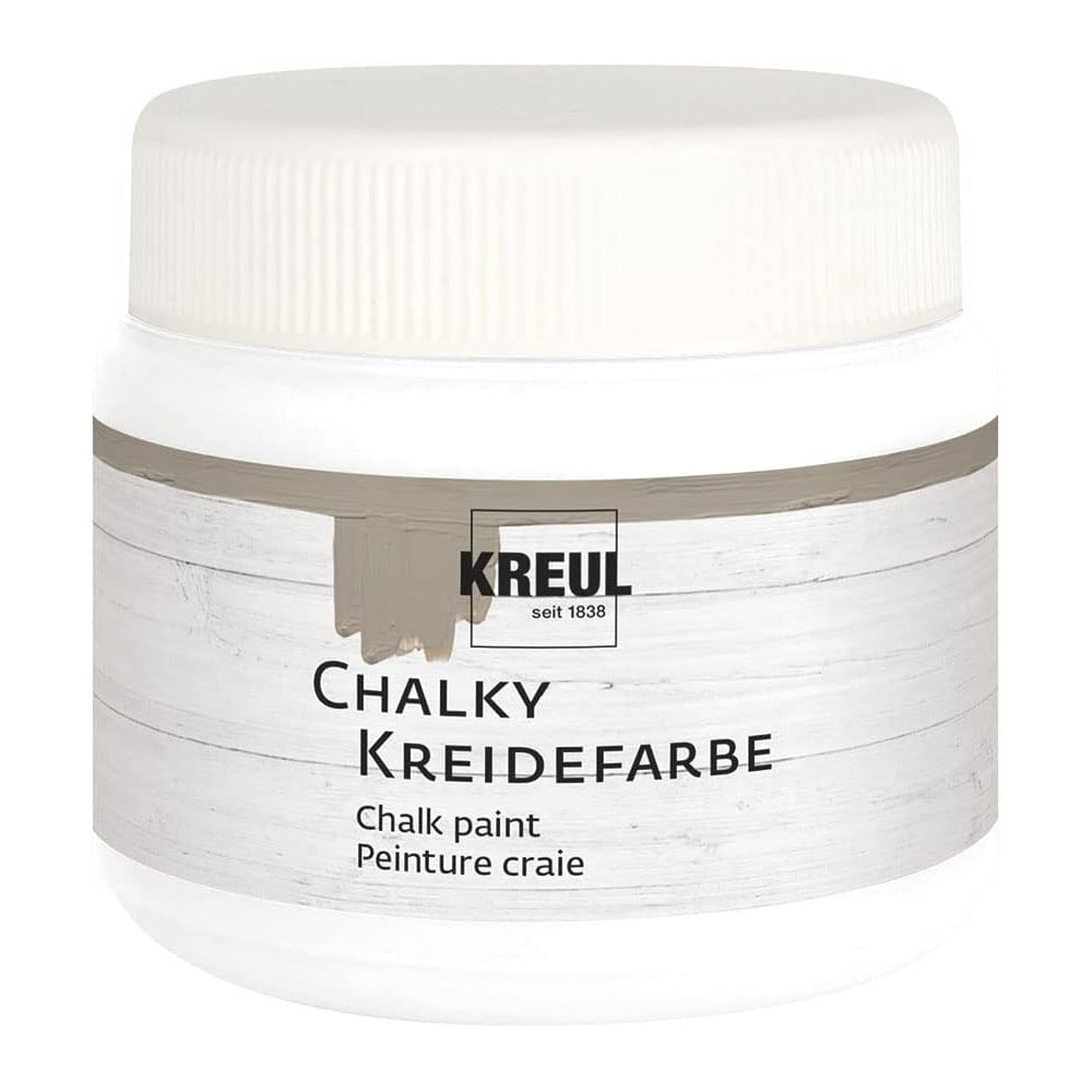 KREUL Kreidefarbe Chalky, Snow White, 150 ml