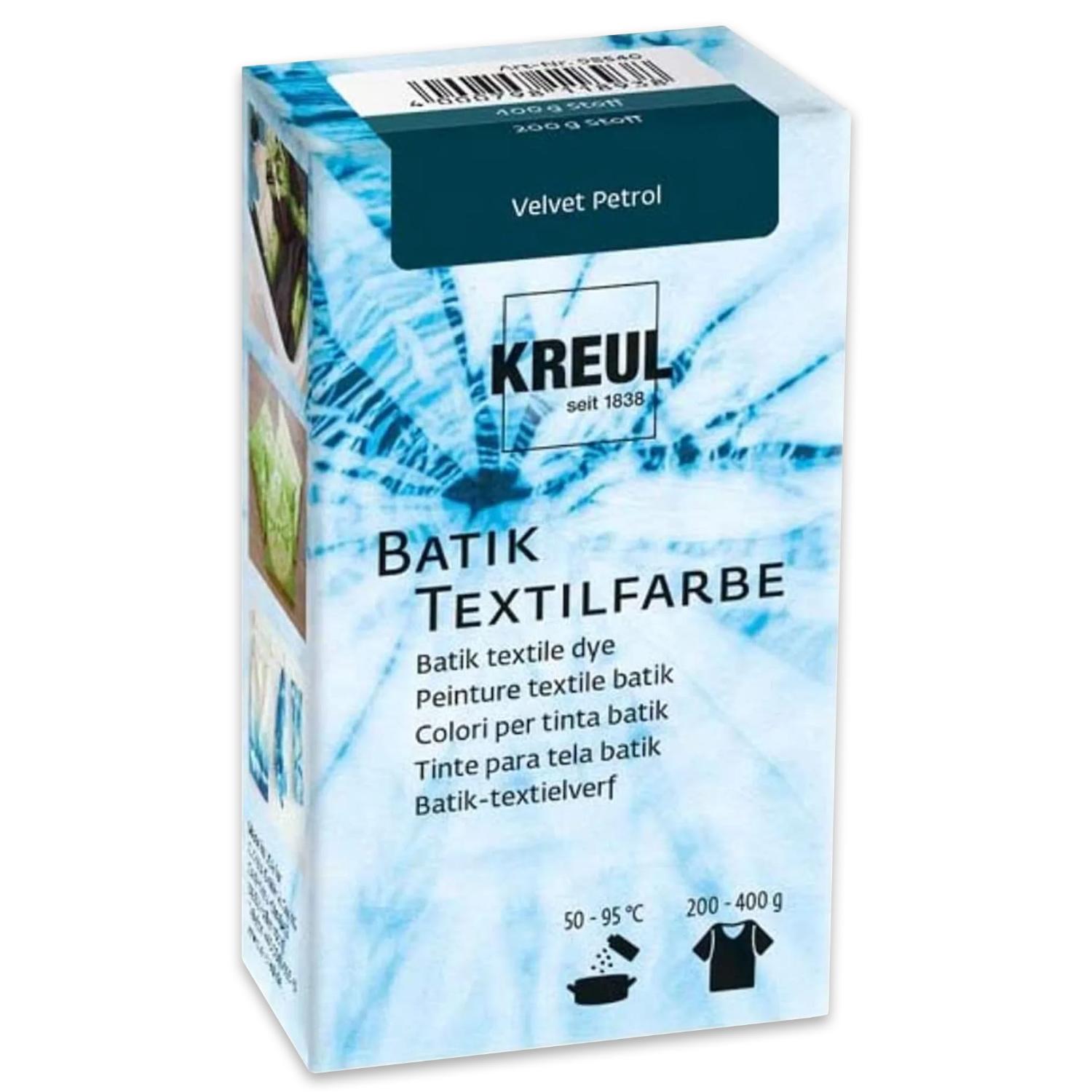 KREUL Batik-Textilfarbe, velvet petrol, 70 g