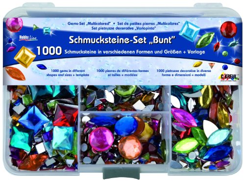 C.KREUL Schmucksteine-Set Hobby Line "Bunt"