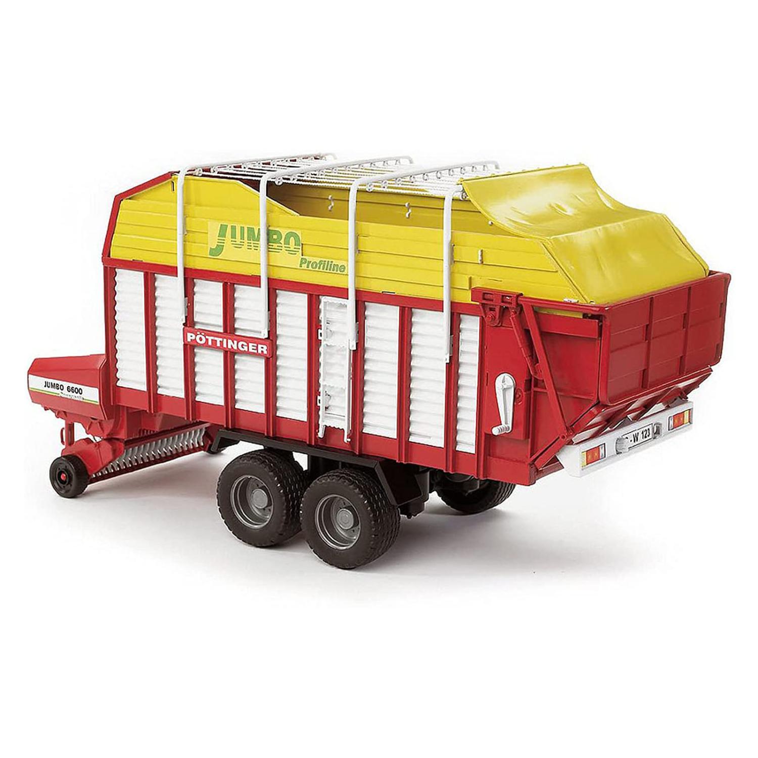 Bruder 02214 P�ttinger Jumbo 6600 Profiline Ladewagen