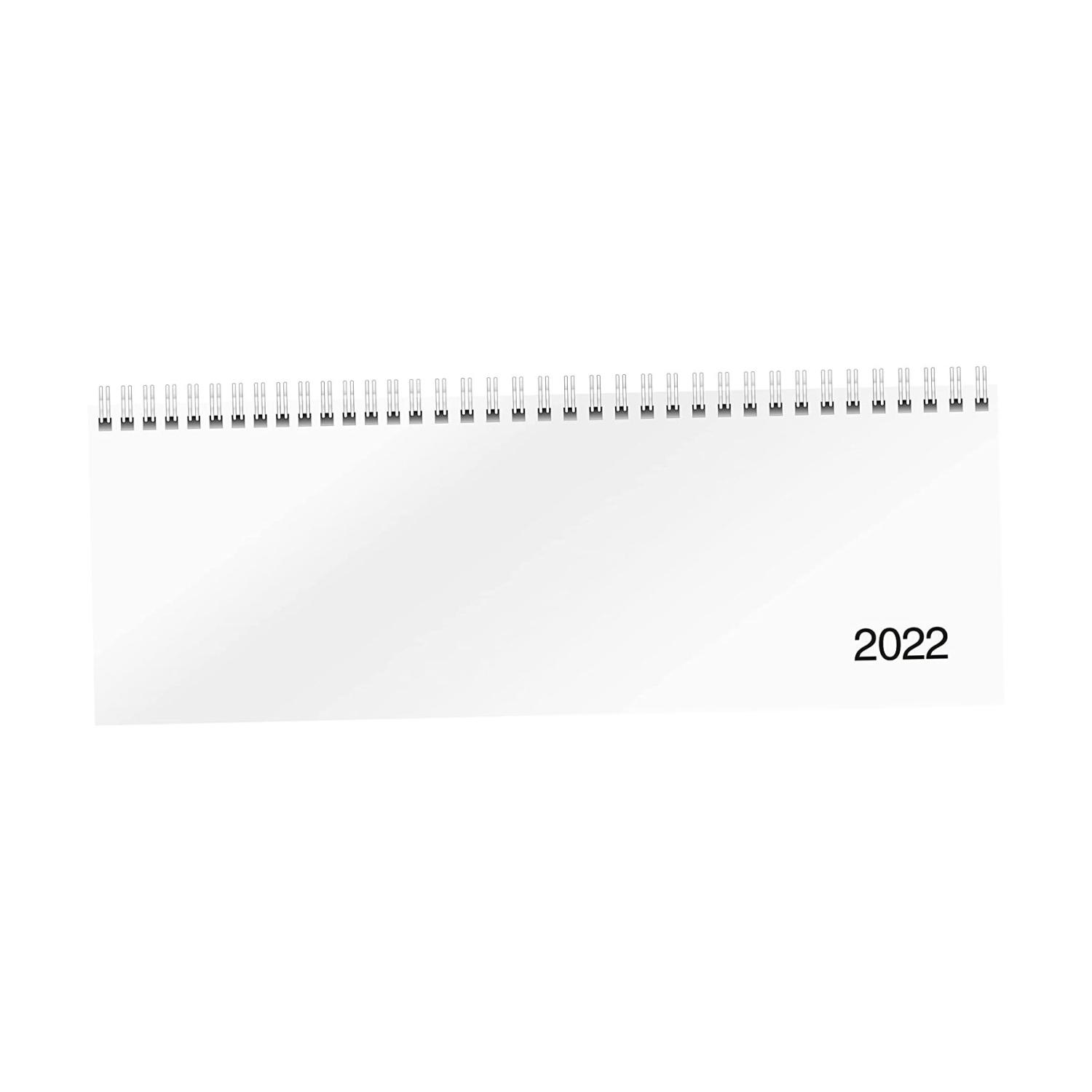 RIDO Taschenkalender Quer Sequenz wei 2022