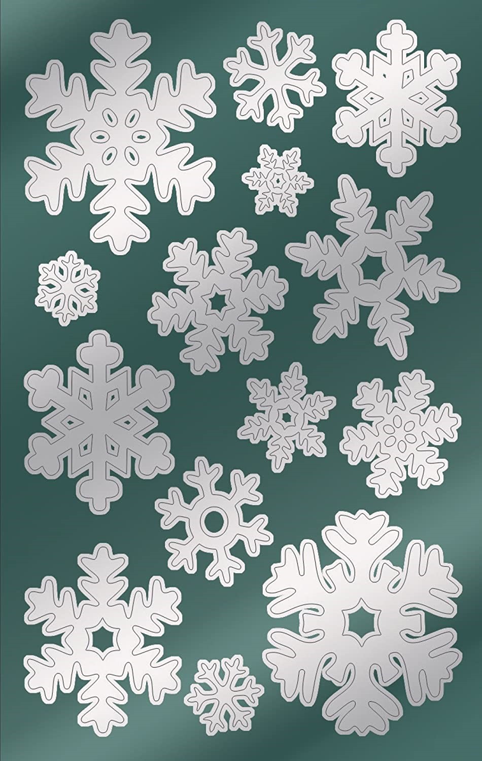 AVERY Zweckform ZDesign Weihnachts-Sticker "Schneeflocke...
