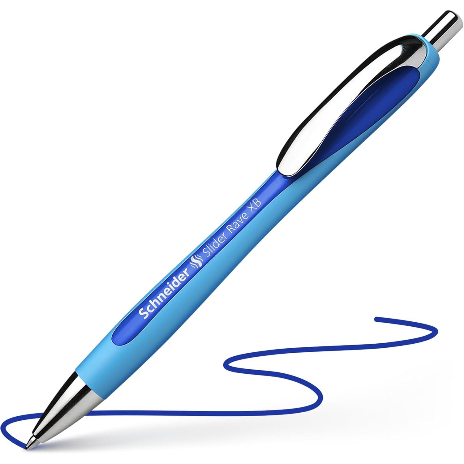 SCHNEIDER Kugelschreiber Slider Rave XB blau, Mine 755 X...