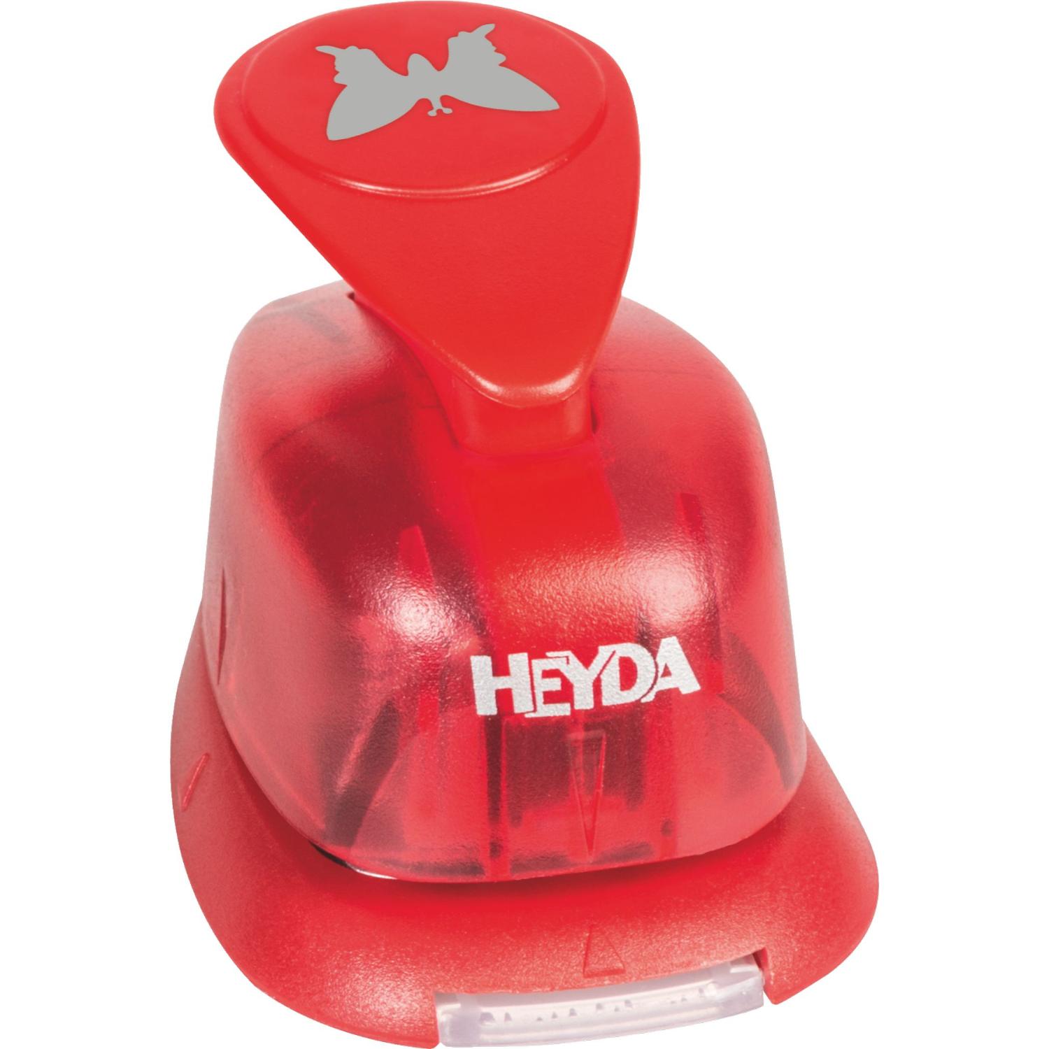 HEYDA Motiv-Locher Schmetterling, klein, Farbe: rot