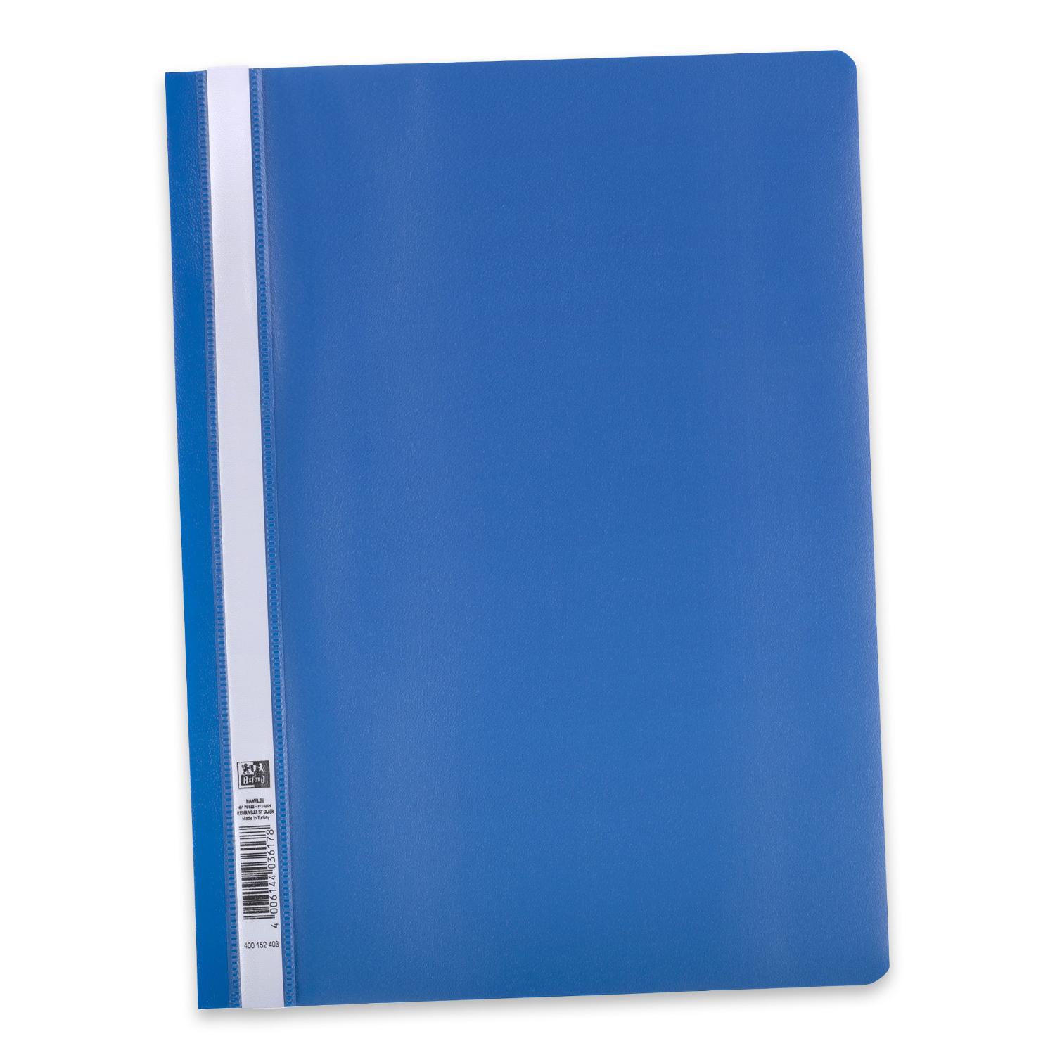 Oxford Schnellhefter, DIN A4, PP, blau