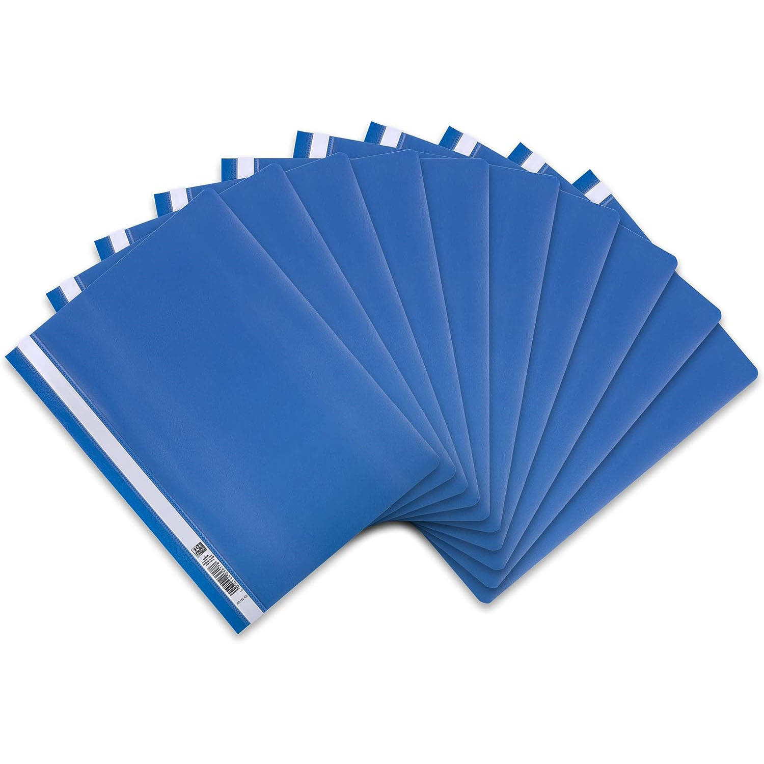 10x Oxford Schnellhefter, DIN A4, PP, blau