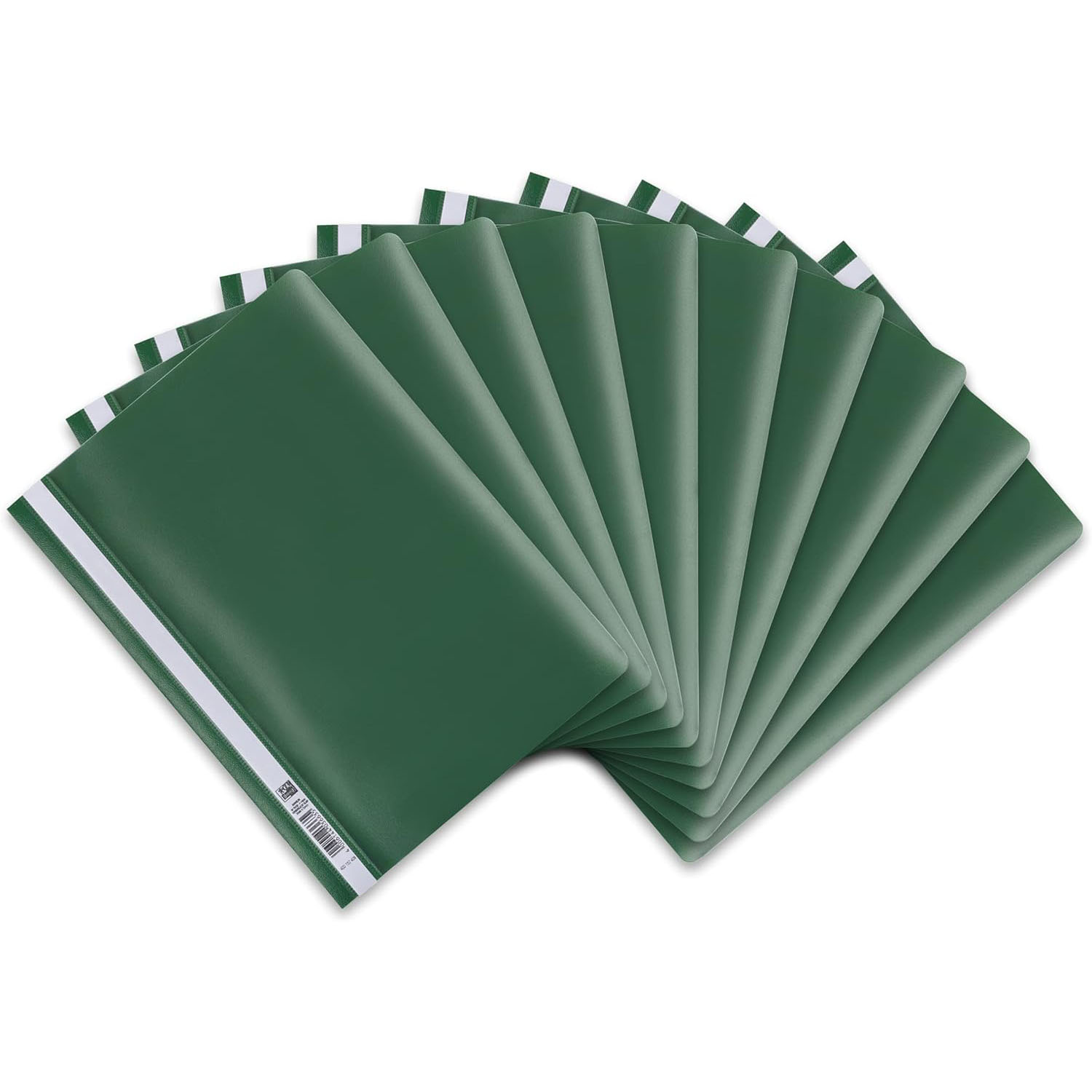10x Oxford Schnellhefter, DIN A4, PP, gr�n