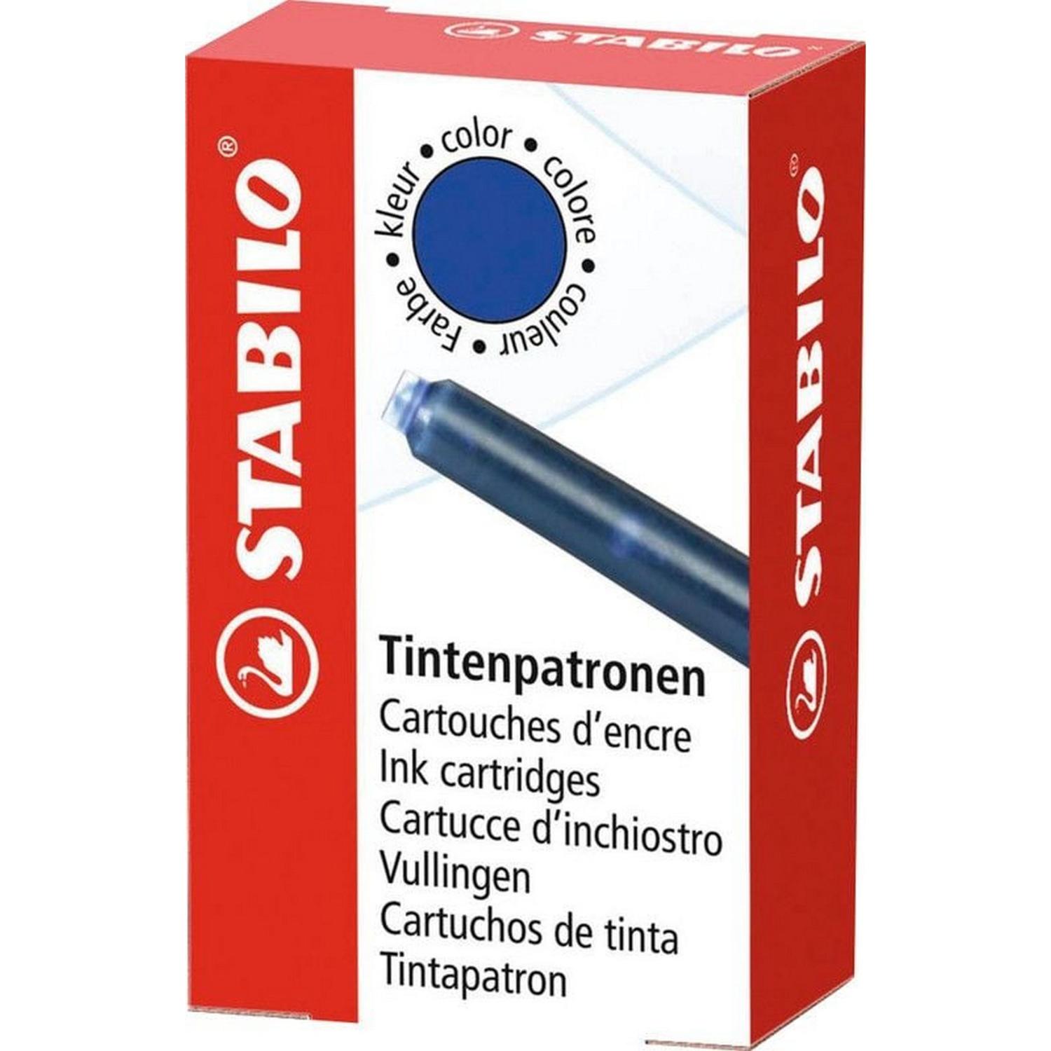 STABILO Tintenpatronen beYou 6 St�ck blau