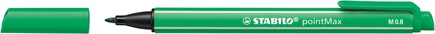 STABILO Fasermaler pointMax, smaragdgrün