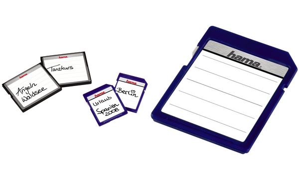 hama Speicherkarten-Etiketten für SD-/MMC-Speicherkarten