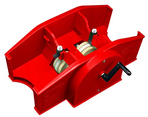 Amigo Kartenmischmaschine mit Kurbel rot