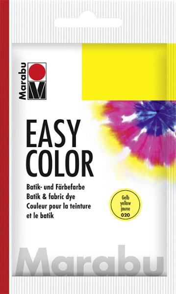 Marabu Batikfarbe Frbefarbe EasyColor, 25g gelb