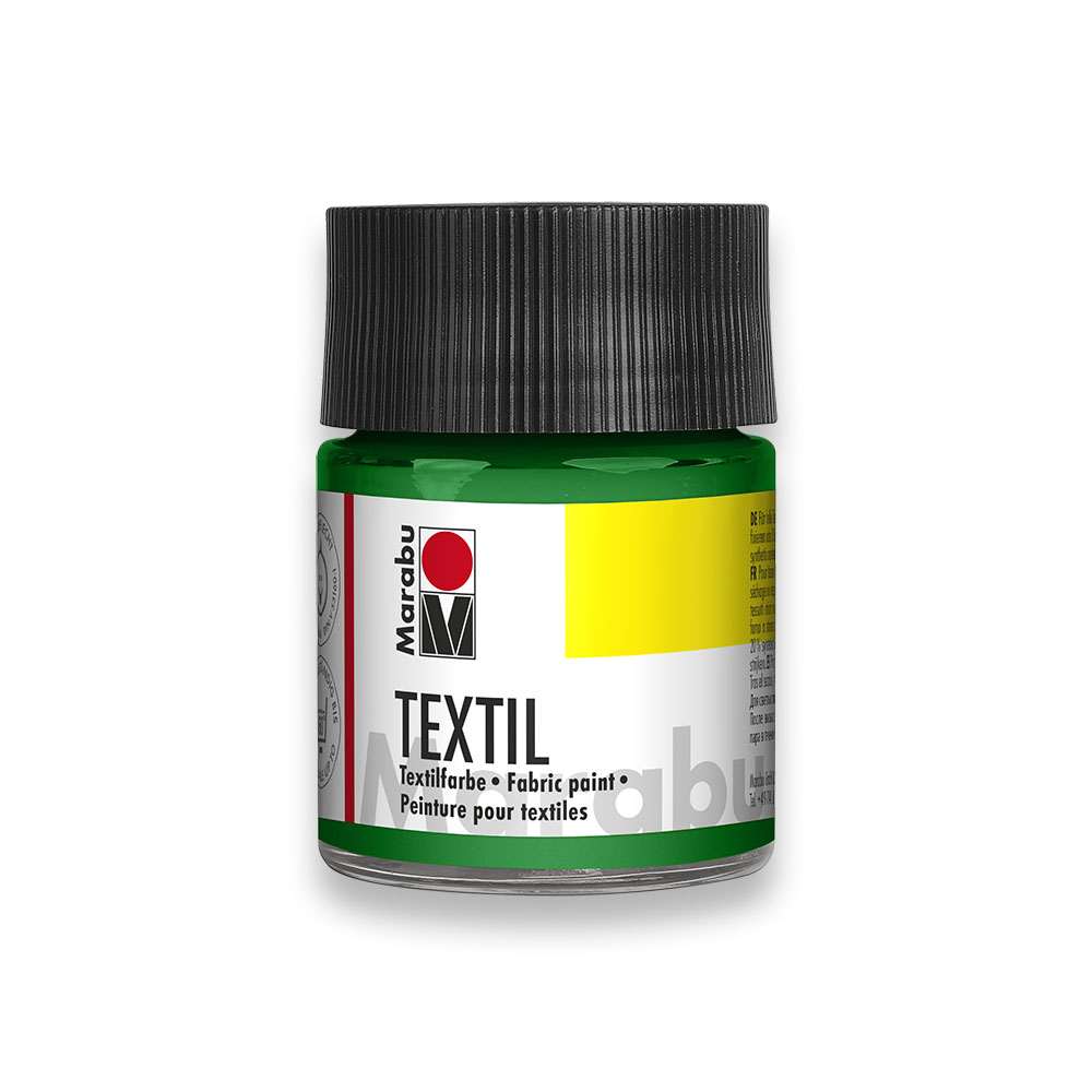 Marabu Textilfarbe "Textil", hellgr�n, 50 ml, im Glas