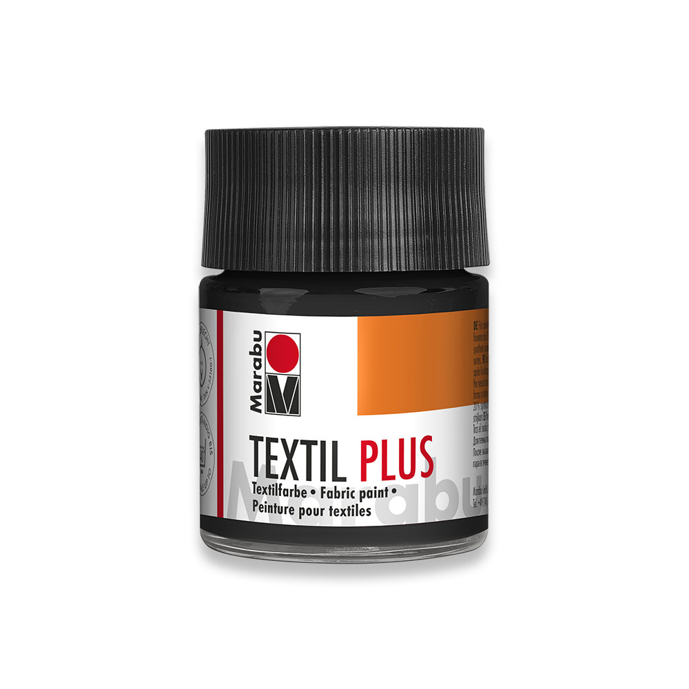 Marabu Textilfarbe Plus schwarz